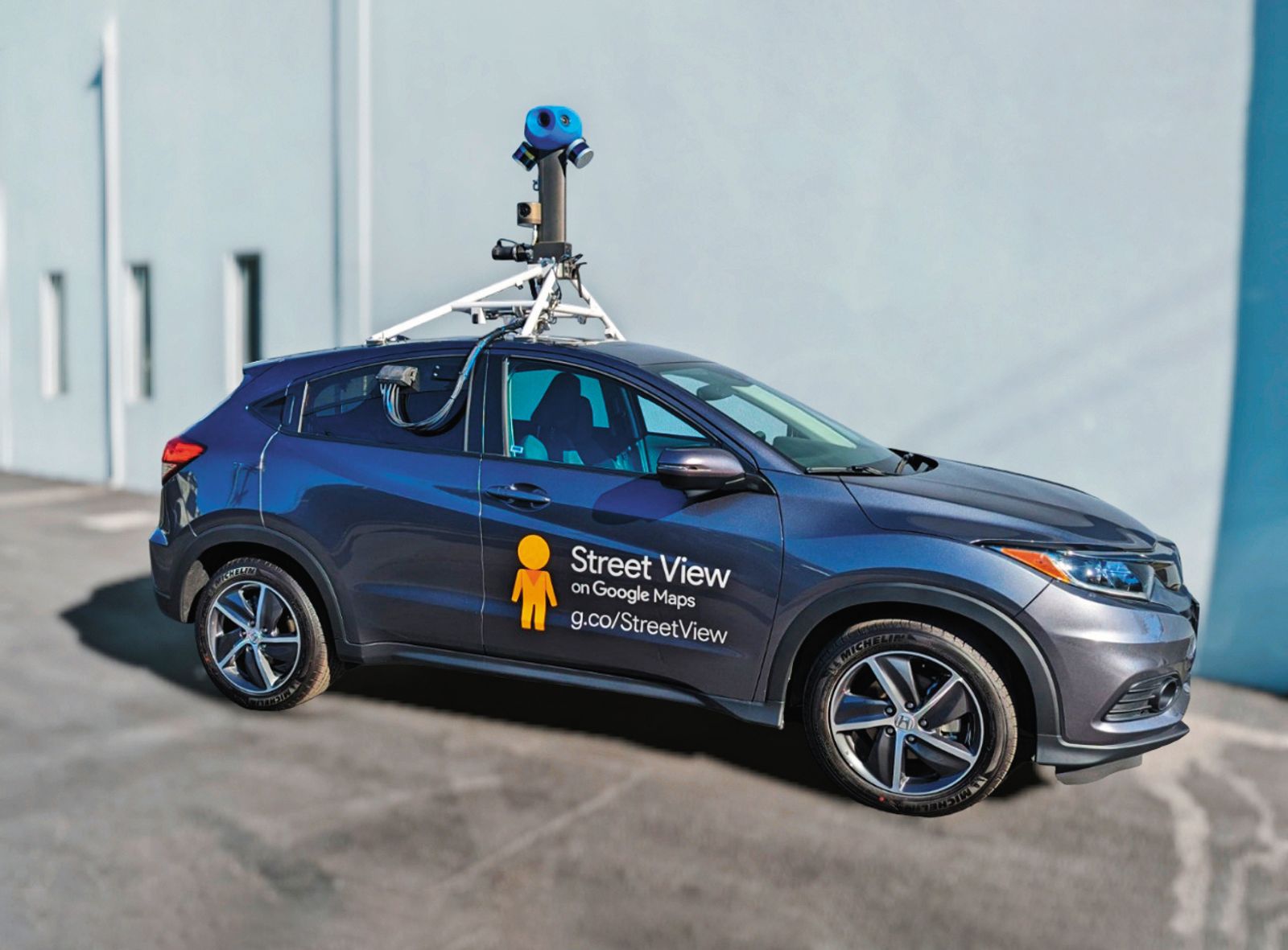 Google街景車（圖）拍到凶手的機車，意外協助警方迅速緝凶。（圖／翻攝自Google）