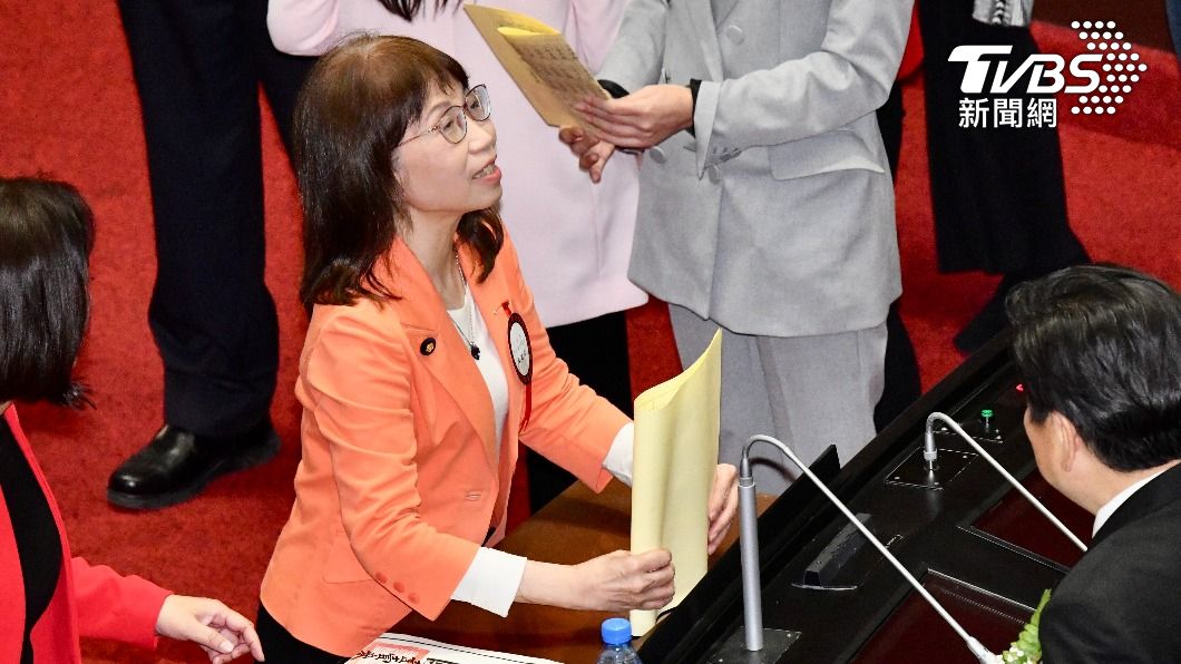 快訊/陳昭姿院長選舉蓋成廢票 民眾黨「中評會處分」出爐