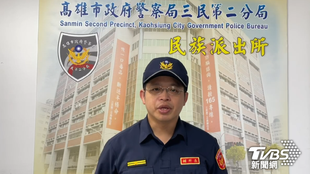 警方表示男童的行為恐違反道路交通管理處罰條例第78條第1項第4款,可處新台幣500元罰鍰。(圖/TVBS)