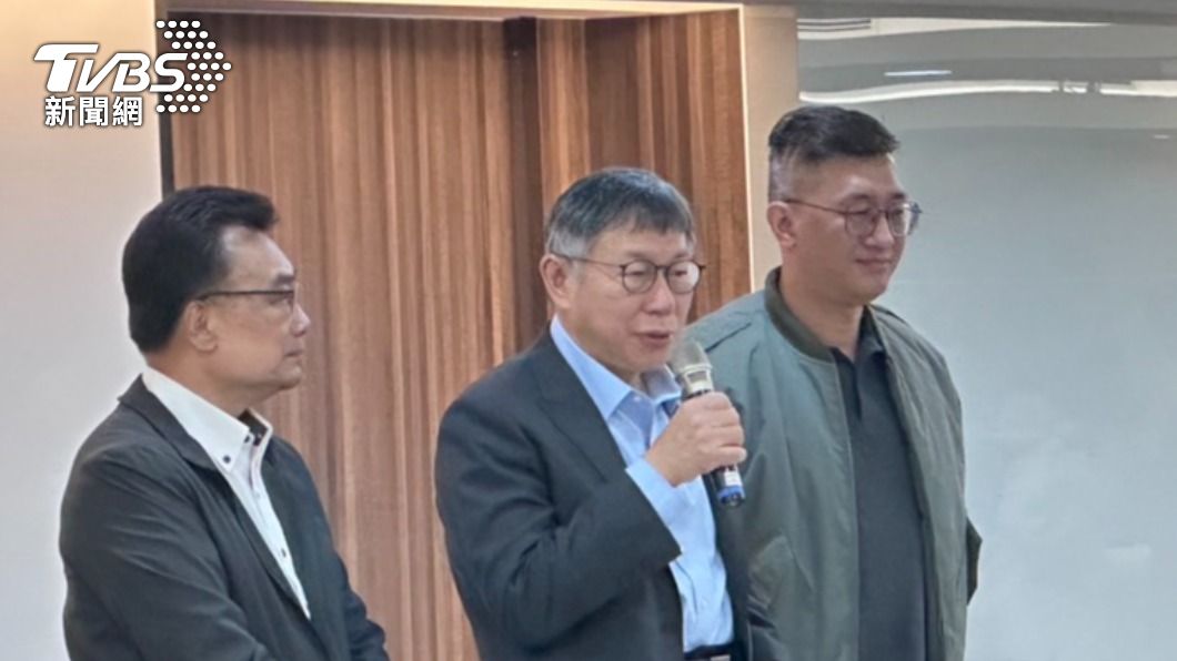 綠白爆喬院長互咬　柯文哲轟綠媒體攻勢：還沒想出辦法應付