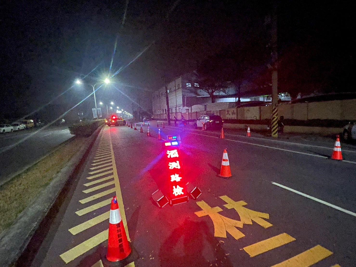 雲警春節鐵腕執行全國同步取締酒駕