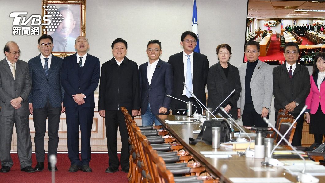立法院長韓國瑜今（5）日首次召開朝野協商。（圖／胡瑞麒攝）