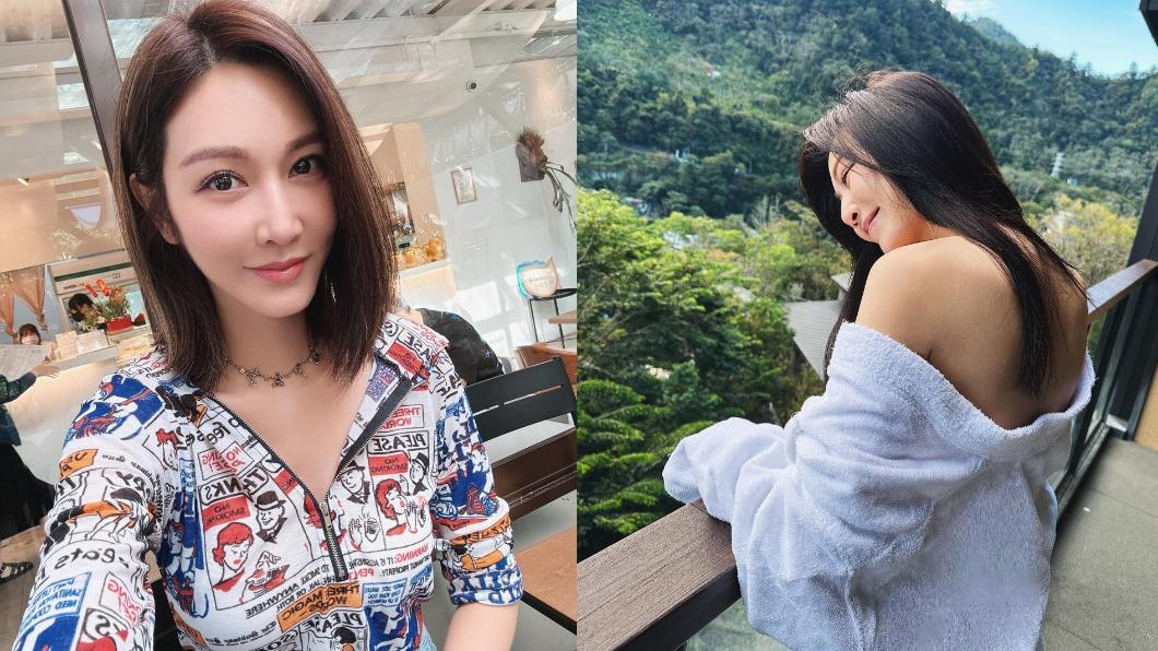曾莞婷穿搭太犯規！低胸肩帶全滑落　「北半球掉出」被看光