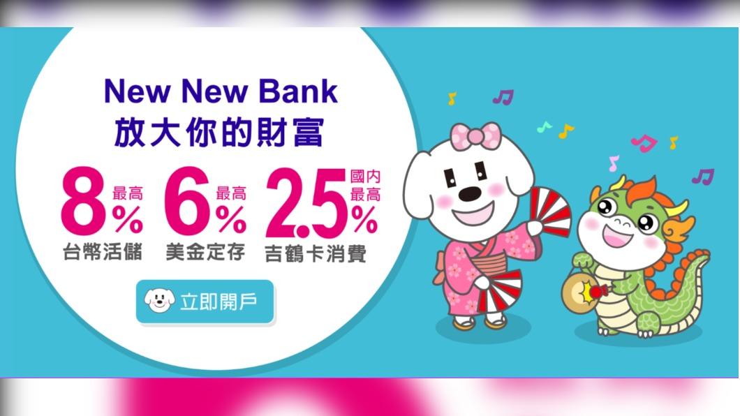 聯邦銀行數位帳戶祭出8%利率吸新客開戶。(圖/翻攝自聯邦銀行官網)