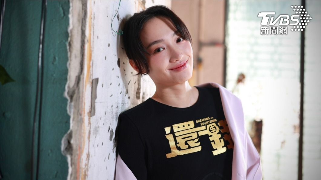 片中蔡思韵與陳柏霖飾演前任的情侶關係。(圖/黃城碩攝)