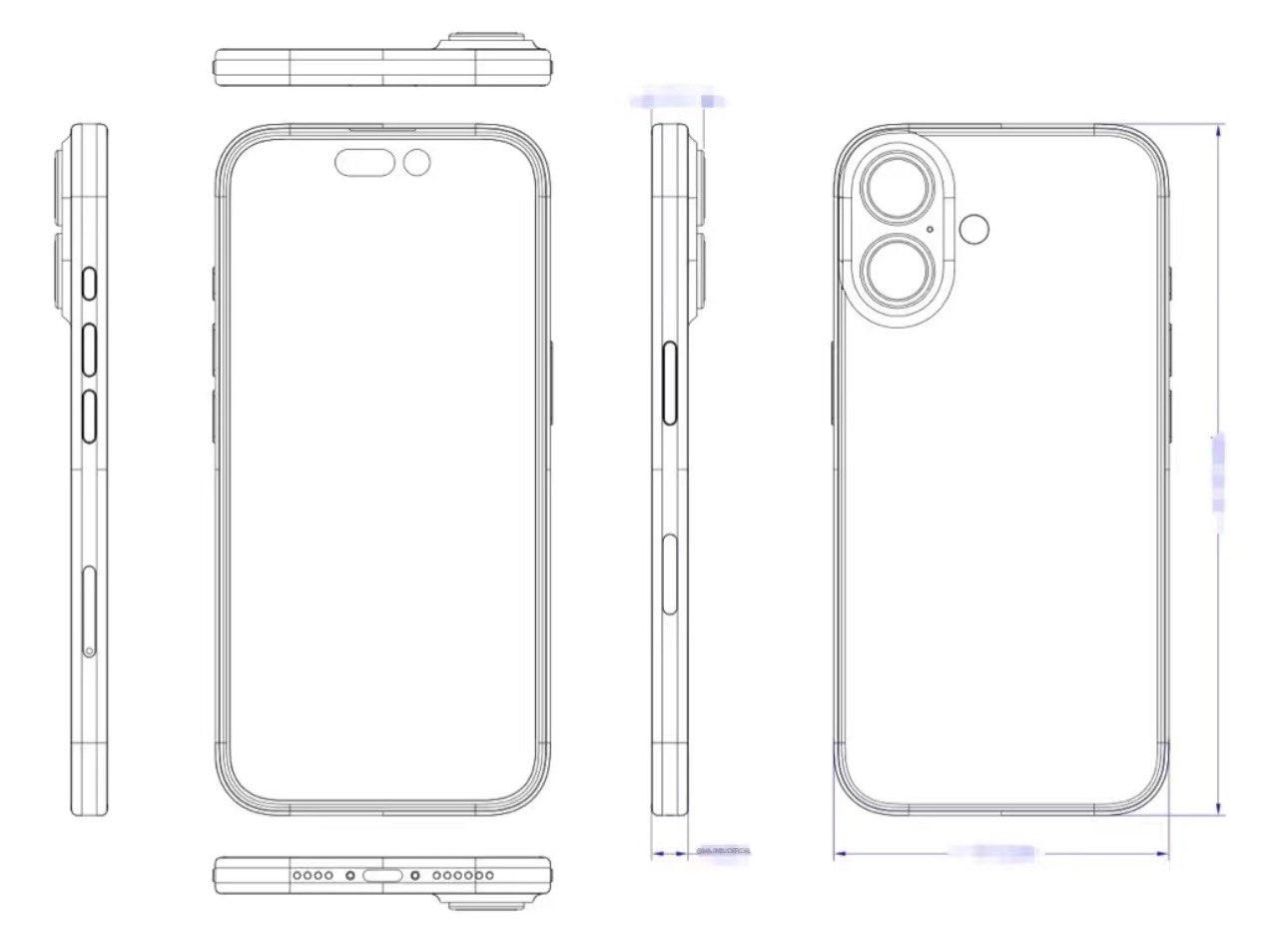 iPhone 16平價版鏡頭將回歸iPhone 12的垂直排列設計。(圖/翻攝自Majin Bu X)