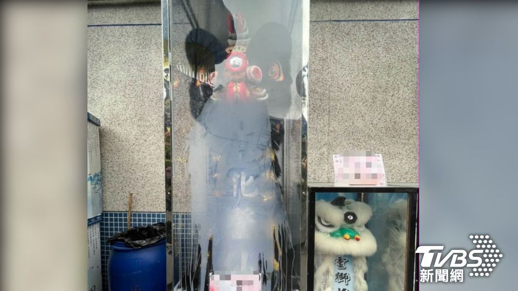 據蔡男表示，此舉並非針對喪家，懷疑是殯葬業者之間的糾紛。（圖／TVBS）
