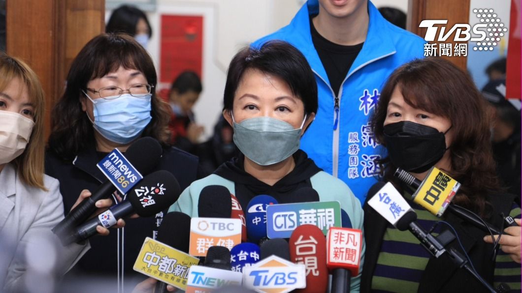 盧秀燕認為此評比為市民共同努力的結果。(圖/TVBS)