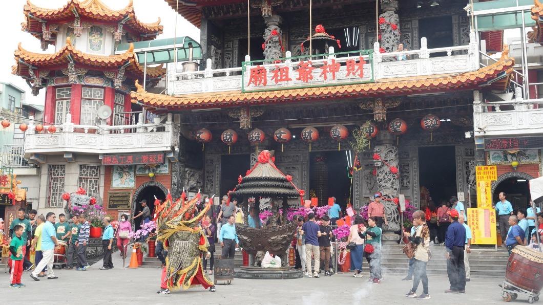 嘉義文財殿主祀台灣少見的文財神。（圖／翻攝自嘉義文財殿 臉書）
