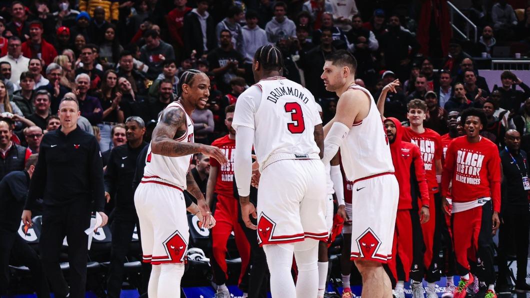 NBA/懷特、德羅贊同場砍下33分 公牛隊驚奇大逆轉