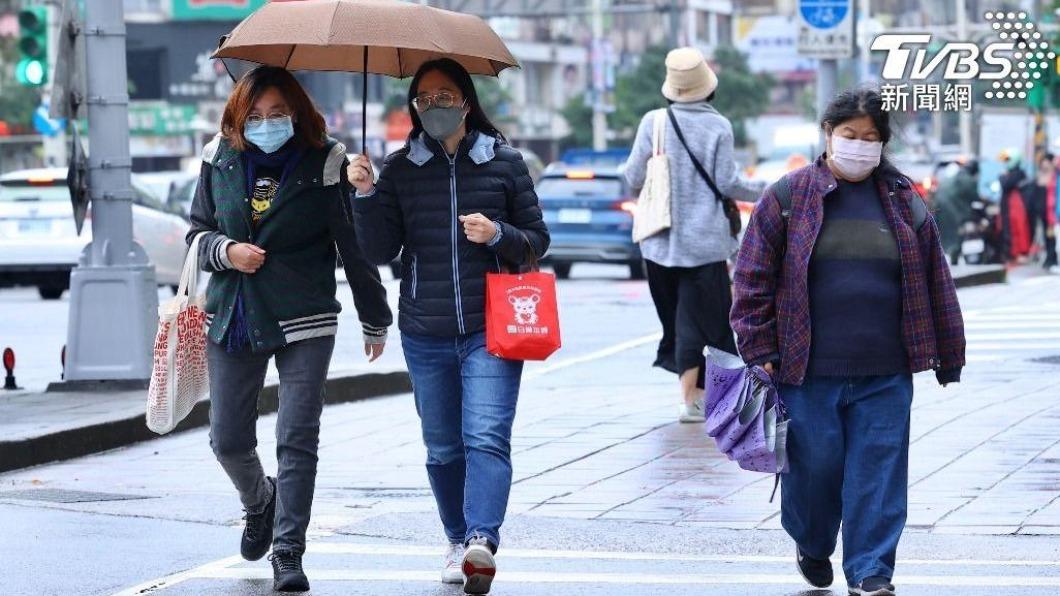快訊/又濕又冷!強冷空氣+華南雲雨區 2縣市大雨特報
