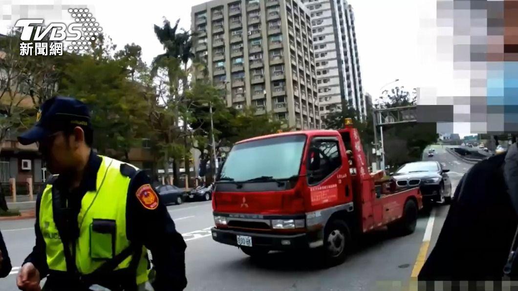 呂男酒測值超標,警方扣車之外還將他移送法辦。(圖/TVBS)