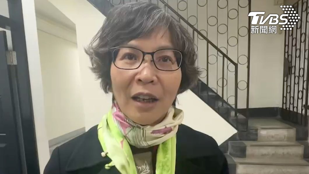 民眾黨前立委蔡壁如。(圖/TVBS)