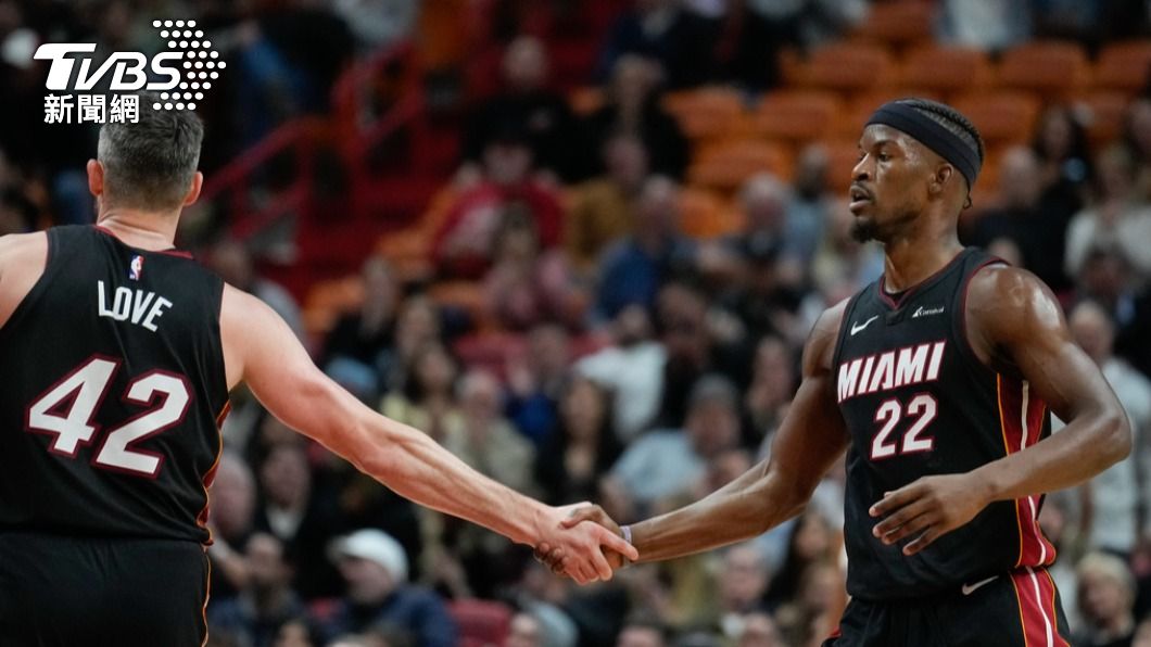 NBA/巴特勒大三元助熱火拉開差距 馬刺苦吞5連敗
