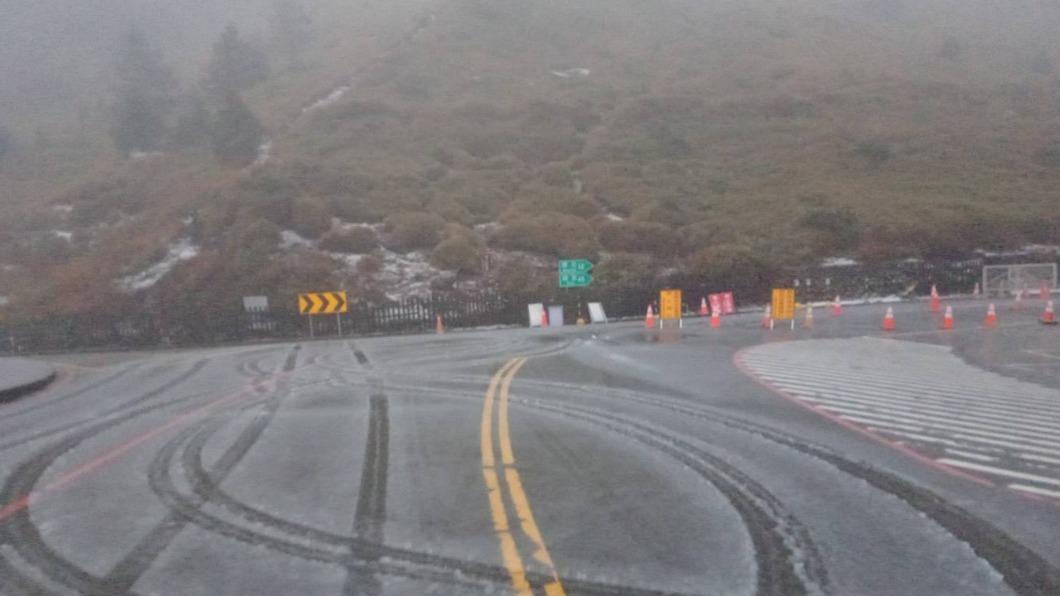 追雪族注意!合歡山氣溫回升 武嶺到大禹嶺解除雪鏈管制