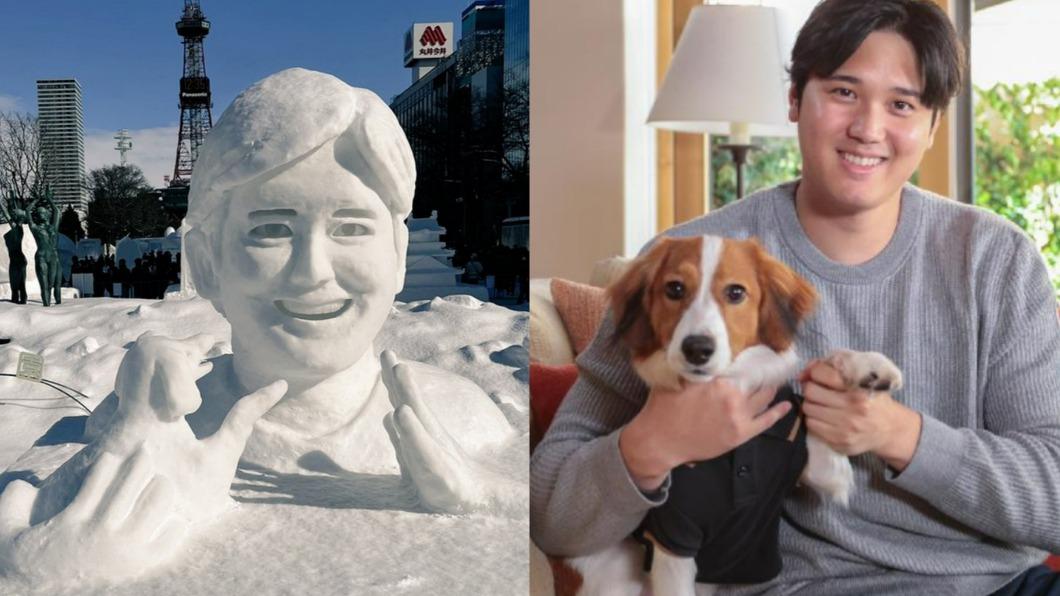 「大谷翔平分身」現蹤札幌雪祭 同框愛犬Decoy超吸睛