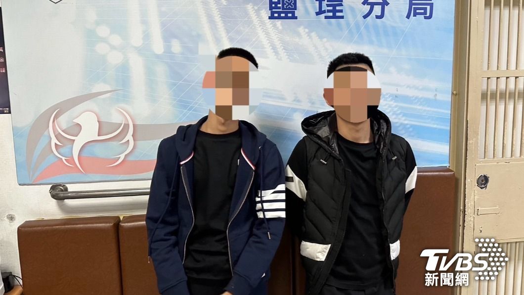 警方事後將兩名滋事男子逮捕,全案依涉嫌違反社會秩序維護法送辦。(圖/TVBS)