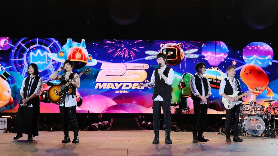 五月天3月底將在高雄世運主場館開唱。(圖/相信音樂提供)