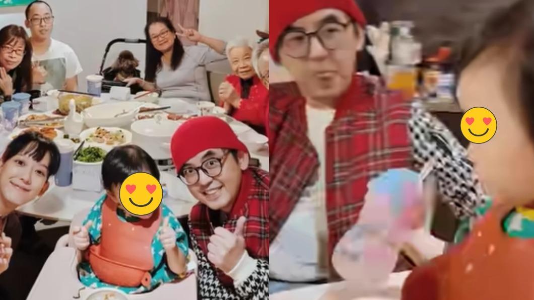 黃子佼龍年有望復出?燦笑伴愛女圍爐影片曝光 孟耿如吐二胎計畫