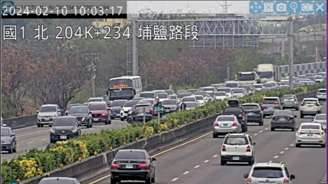 國一3車追撞回堵9公里！午後國道7路段必塞　上國五17時再出發