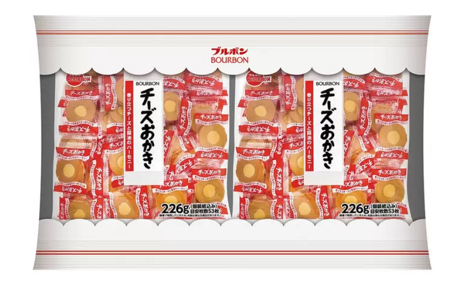 好市多新上架日本餅乾「Bourbon起司仙貝」。(圖/翻攝自好市多官網)