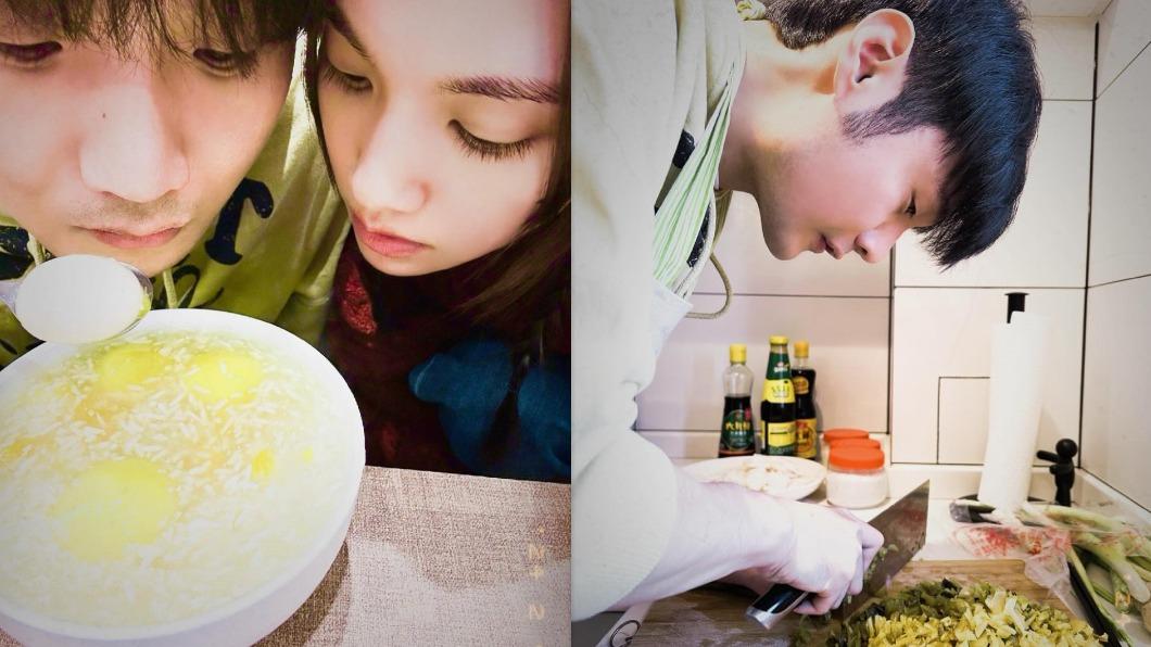 楊丞琳「老婆視角放閃」!過年同框李榮浩 下廚甜喊:家的味道