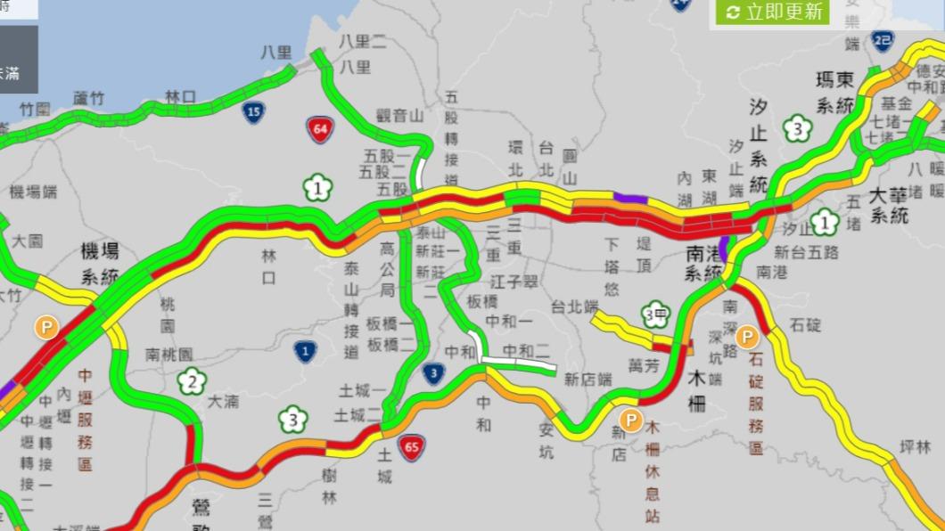 新竹湖口已紫爆!初二18個易塞路段避開 好走時段曝光