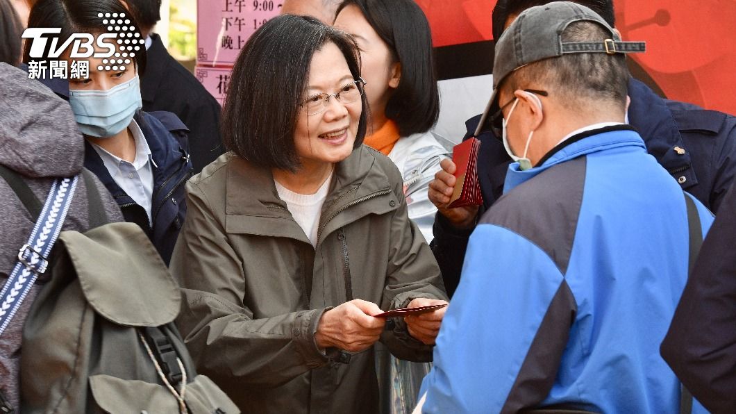 總統蔡英文。(圖/胡瑞麒攝)