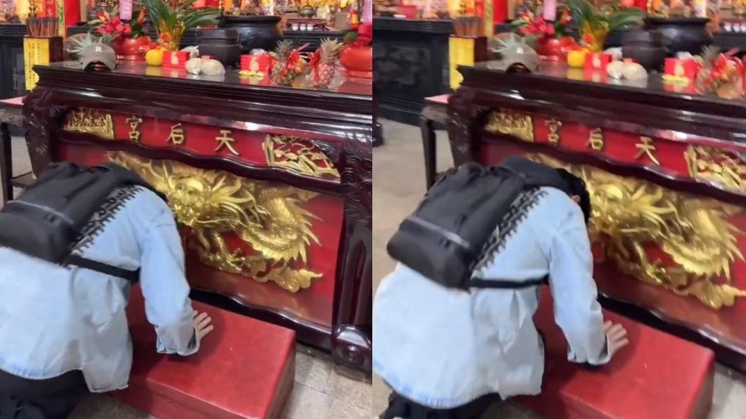 黃安返台「媽祖前磕頭」!低調啖美食 嘆鄉愁:為何不統一