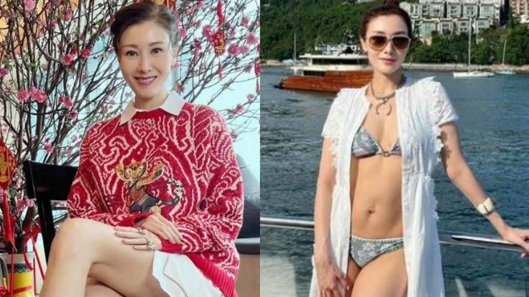 李嘉欣身材維持得超好。(圖/翻攝自李嘉欣IG)