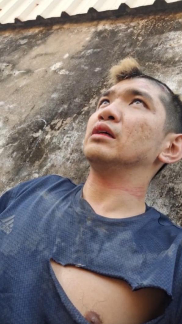 晚安小雞開直播表示自己逃出來。（圖／翻攝自晚安小雞臉書）