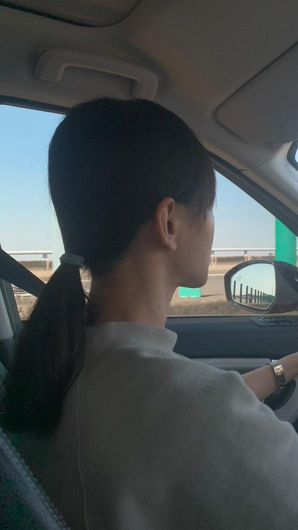 彭佳慧塞車塞到崩潰。（圖／翻攝自彭佳慧臉書）