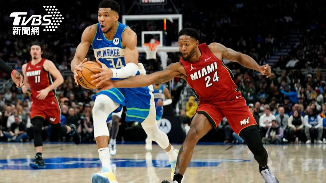 NBA/無懼巴特勒連兩場缺席 熱火123比97大勝公鹿