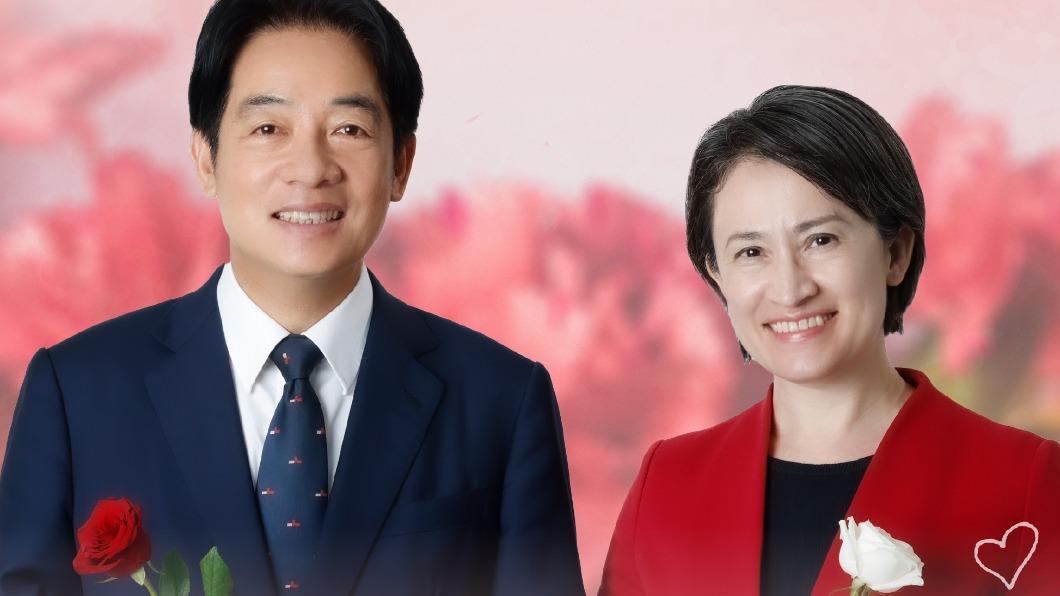 賴清德、蕭美琴持紅、白玫瑰祝情人節　提醒1事秒冷掉