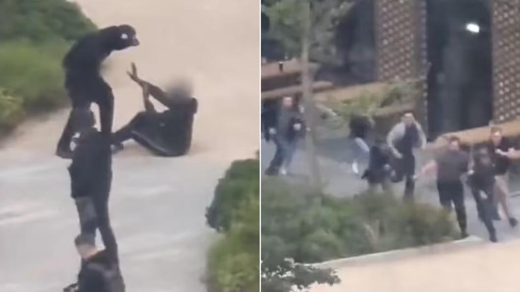 有片/英國警察休假小酌突遇砍人 狂奔上前「制伏歹徒」超英勇