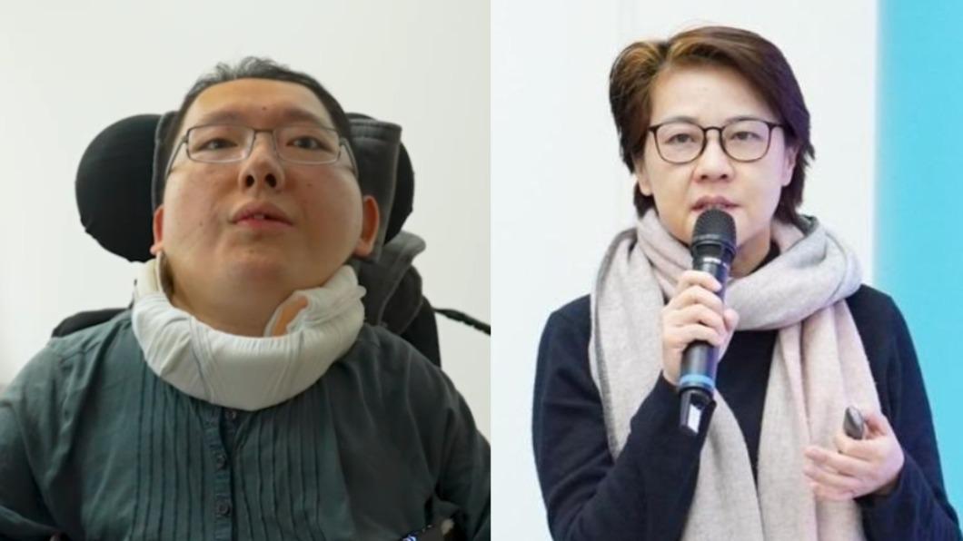 身障律師陳俊翰逝世，黃珊珊哀悼。（圖／民進黨、民眾黨提供）