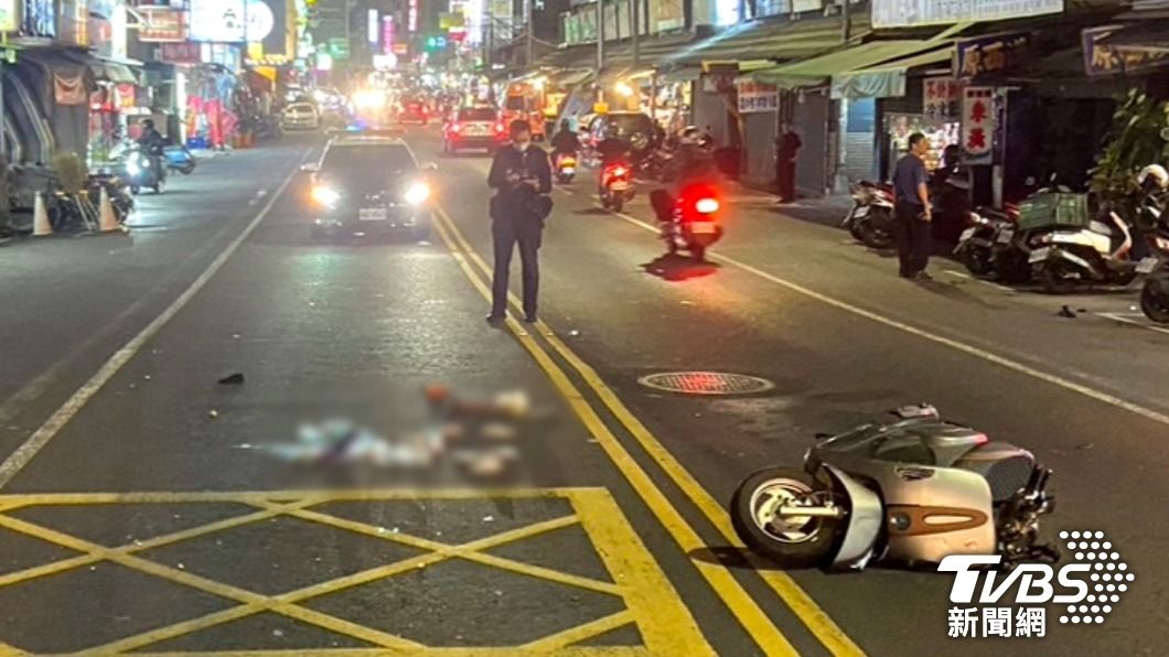 兩人緊急送醫後黃男無生命危險，但劉女因頭部及四肢傷勢過重死亡。（圖／TVBS）