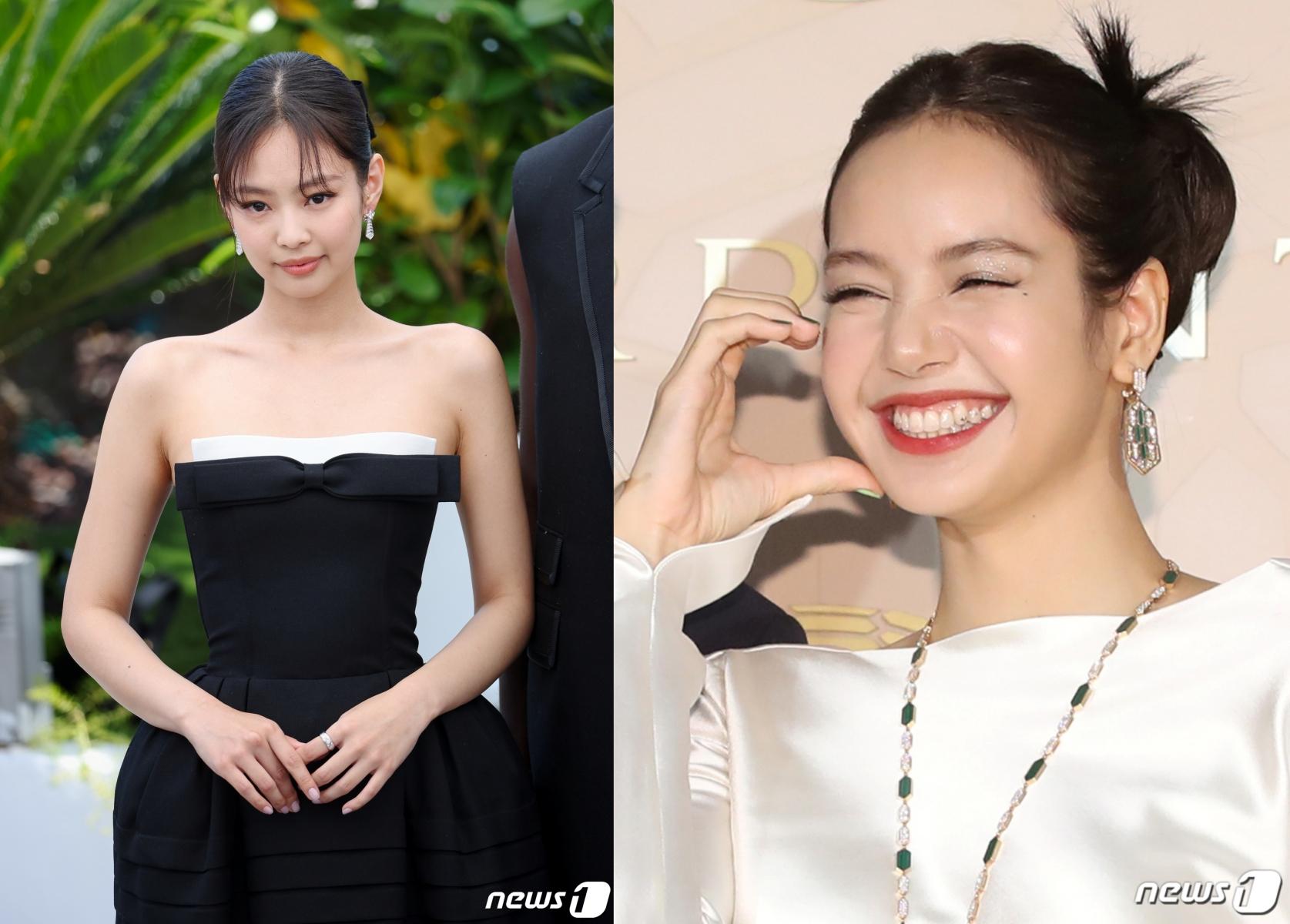 Jennie(左)、Lisa都已經開設個人公司。(圖/News1提供)