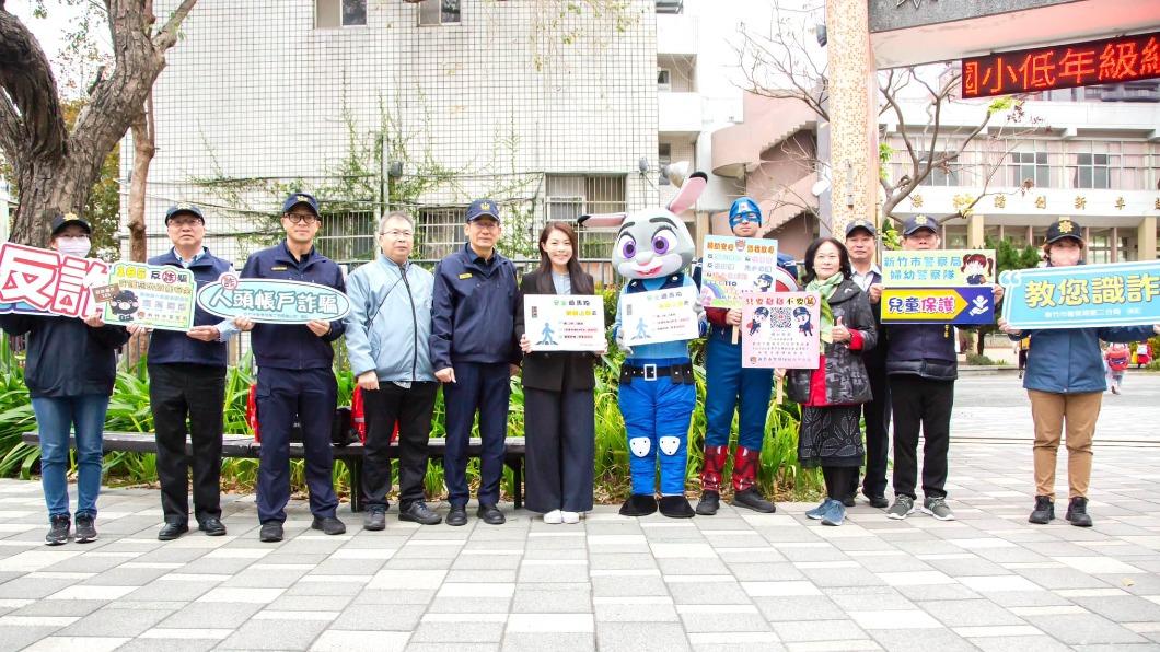 高虹安籲交通安全觀念向下扎根,共同守護校園安全。(圖/翻攝自高虹安臉書)