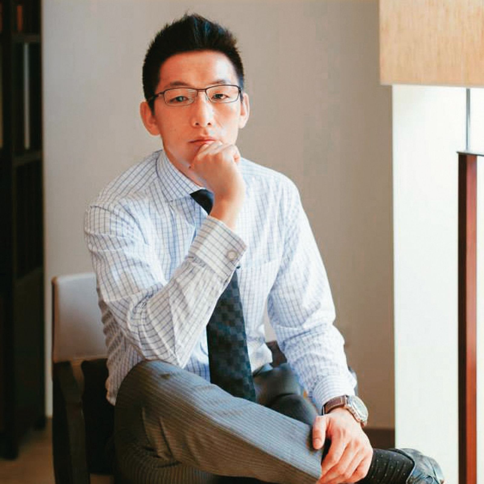 王心凌去年與富二代科技新貴藍蔚文分手。(圖/翻攝自藍蔚文臉書)