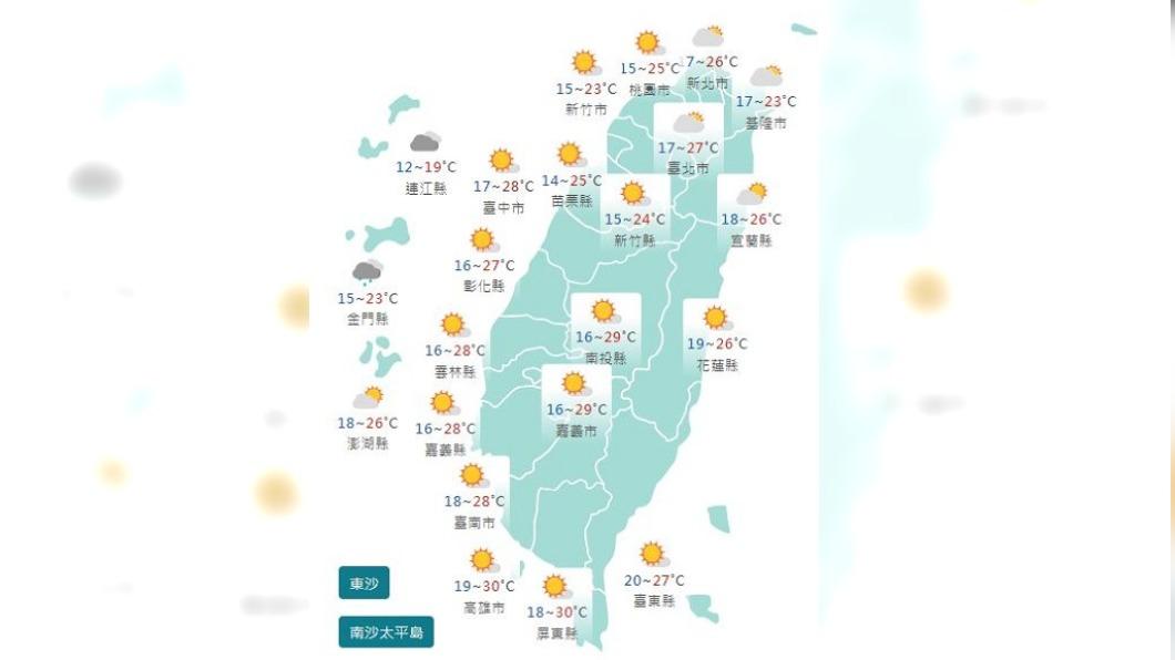 圖／中央氣象署