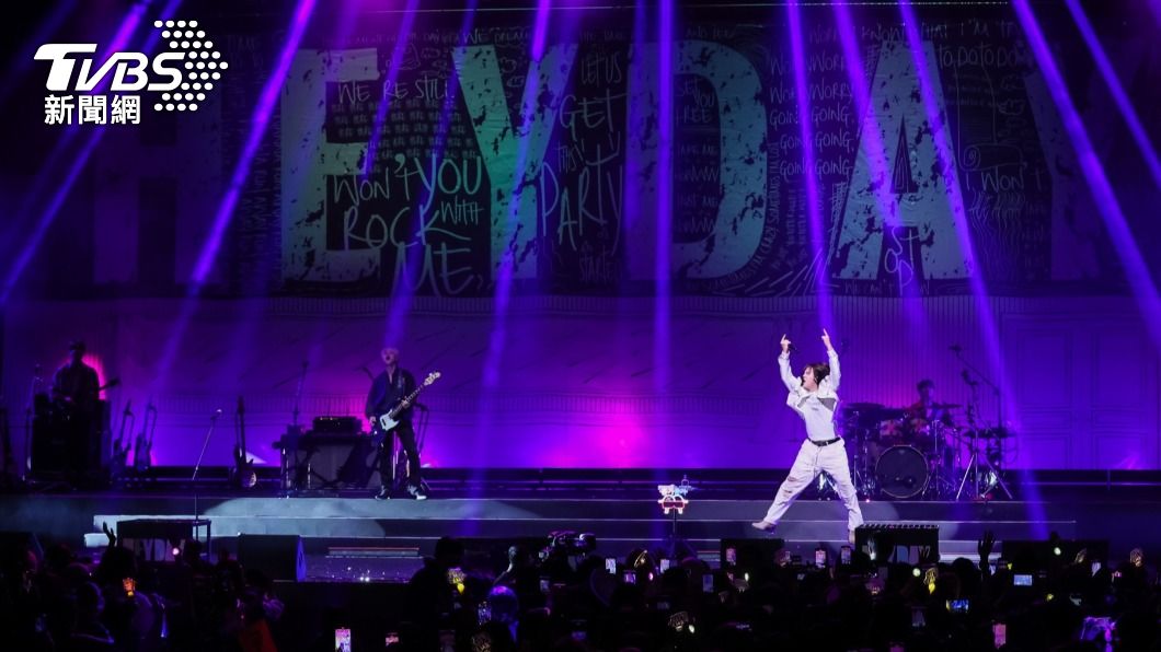 FTIsland開唱。(圖/趙世平攝)