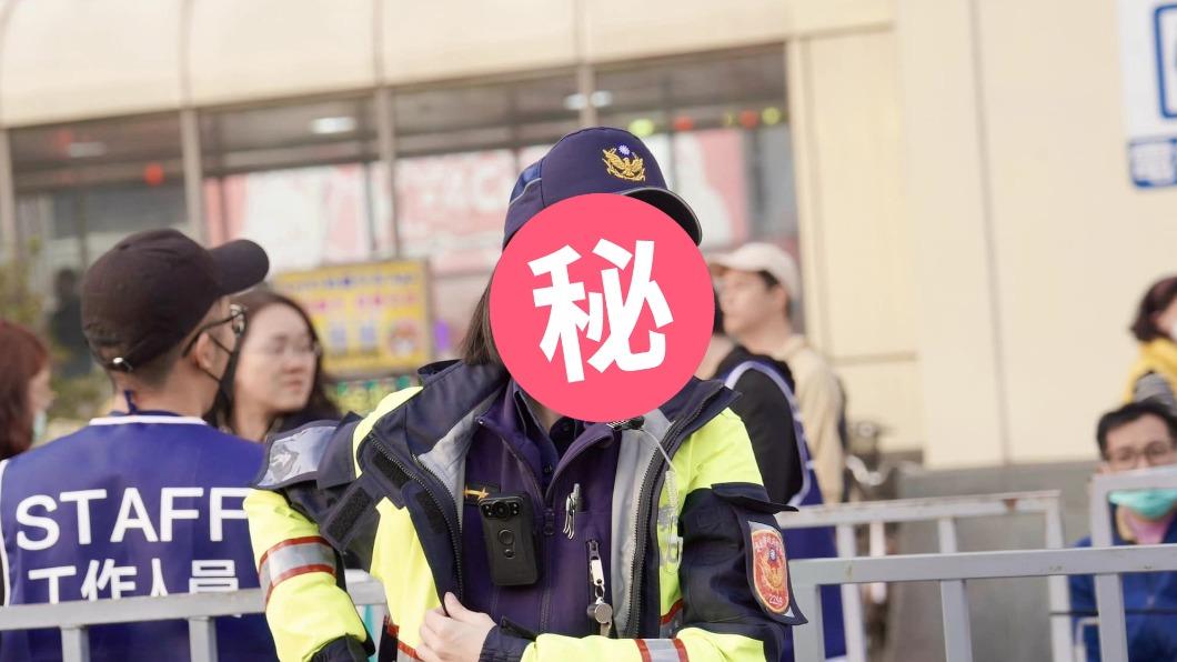台北燈節女警值勤爆紅!可愛萌照曝 網求IG:這個我可以