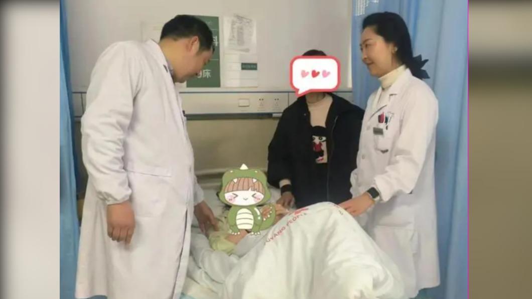 經救治後,少女順利恢復意識。(圖/翻攝自網易)