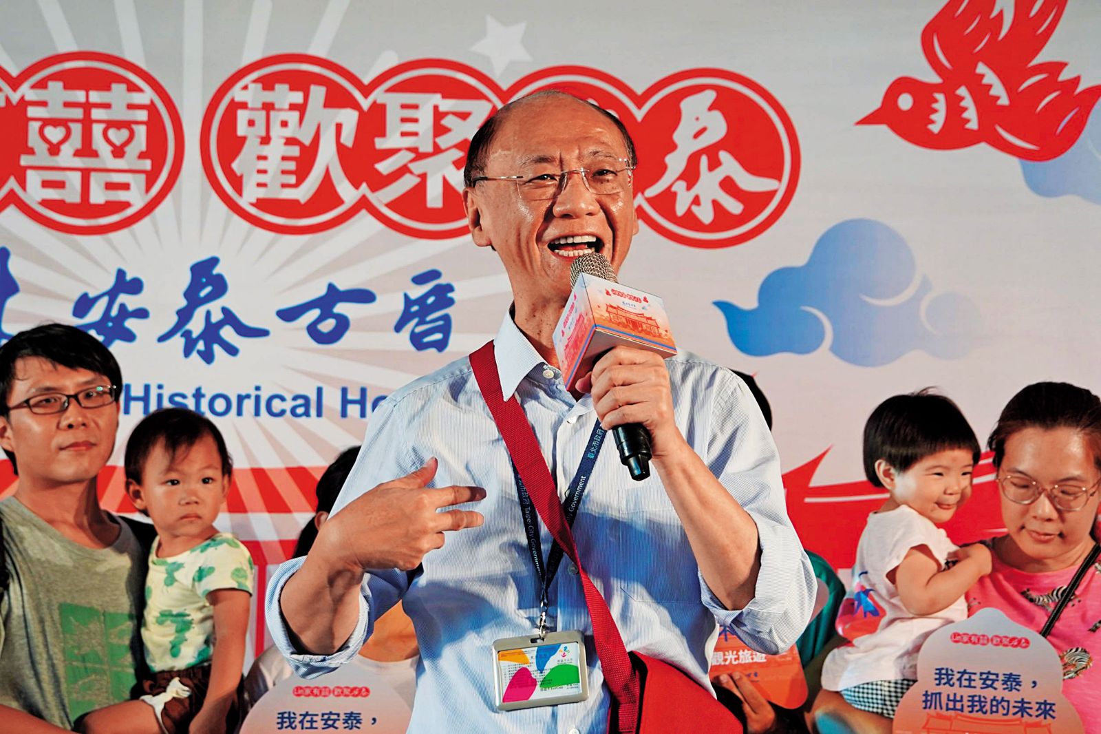 民政局長陳永德快人快語,不時「驚」句連發,但被認為是刀子嘴豆腐心。(圖/台北市政府提供)