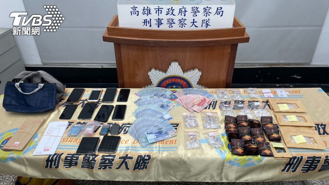 全案詢後依違反毒品危害防制條例解送臺灣高雄地方檢察署偵辦。(圖/TVBS)