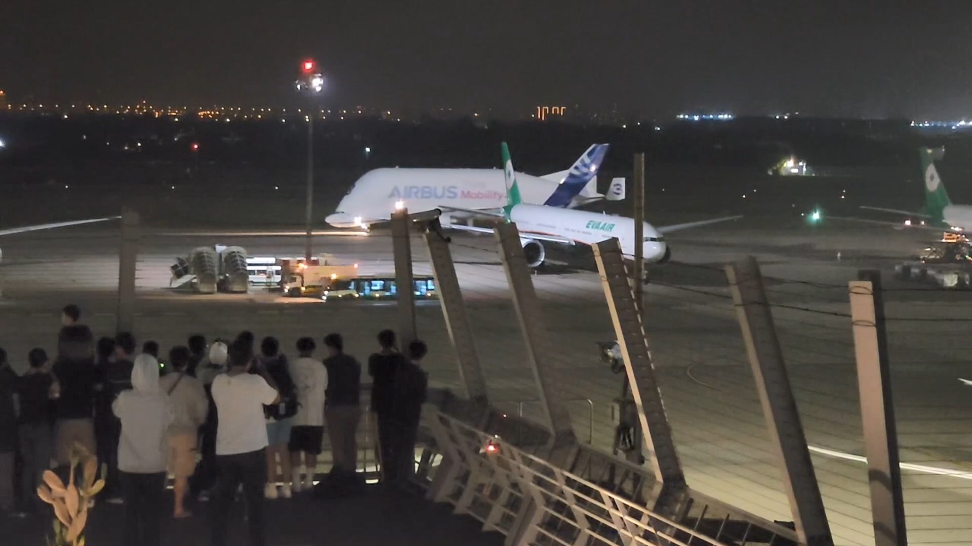 圖/翻攝自 桃園機場即時影像