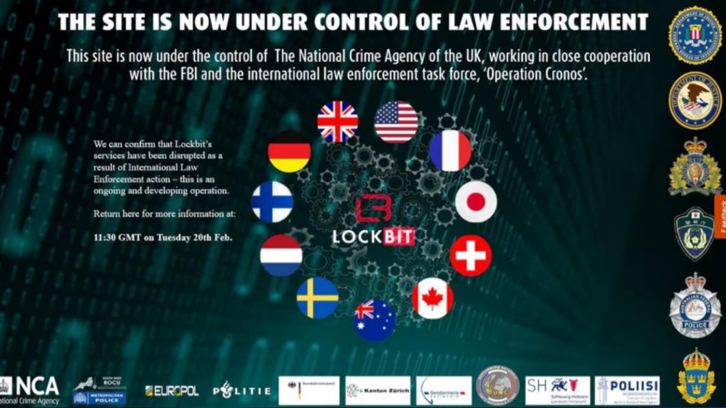 駭入京鼎兇手抓到了 11國聯手摧毀網路犯罪集團Lockbit