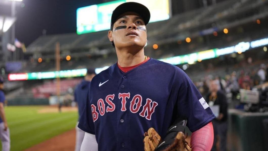 張育成MLB出賽數、安打數都是台灣球員史上最多。(圖/翻攝自張育成臉書)