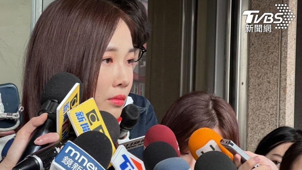 楊寶楨日前宣布請辭,並哽咽落淚。(圖/陳昫蓁攝)
